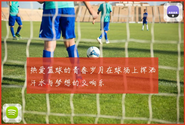 热爱篮球的青春岁月在球场上挥洒汗水与梦想的交响乐